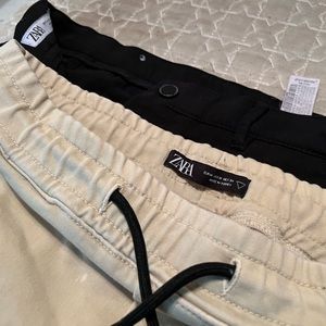 Zara lot bundle of 2 men’s size 32x30 athleisure athletic casual sweatpant jeans